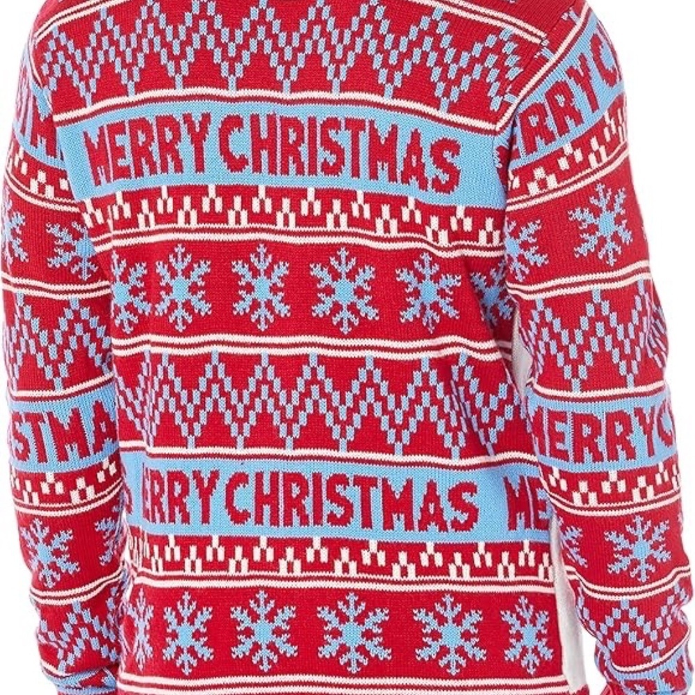 NWT, Blizzard Bay Long Sleeve Ugly Christmas Sweater, Spouse Matching Sweaters - Picture 2 of 5